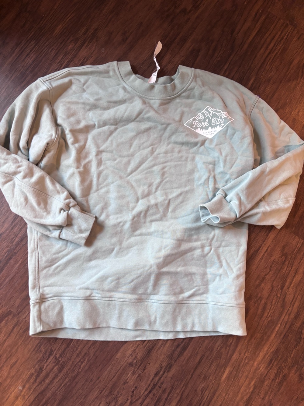 lululemon Sage Green Crewneck Sweatshirt